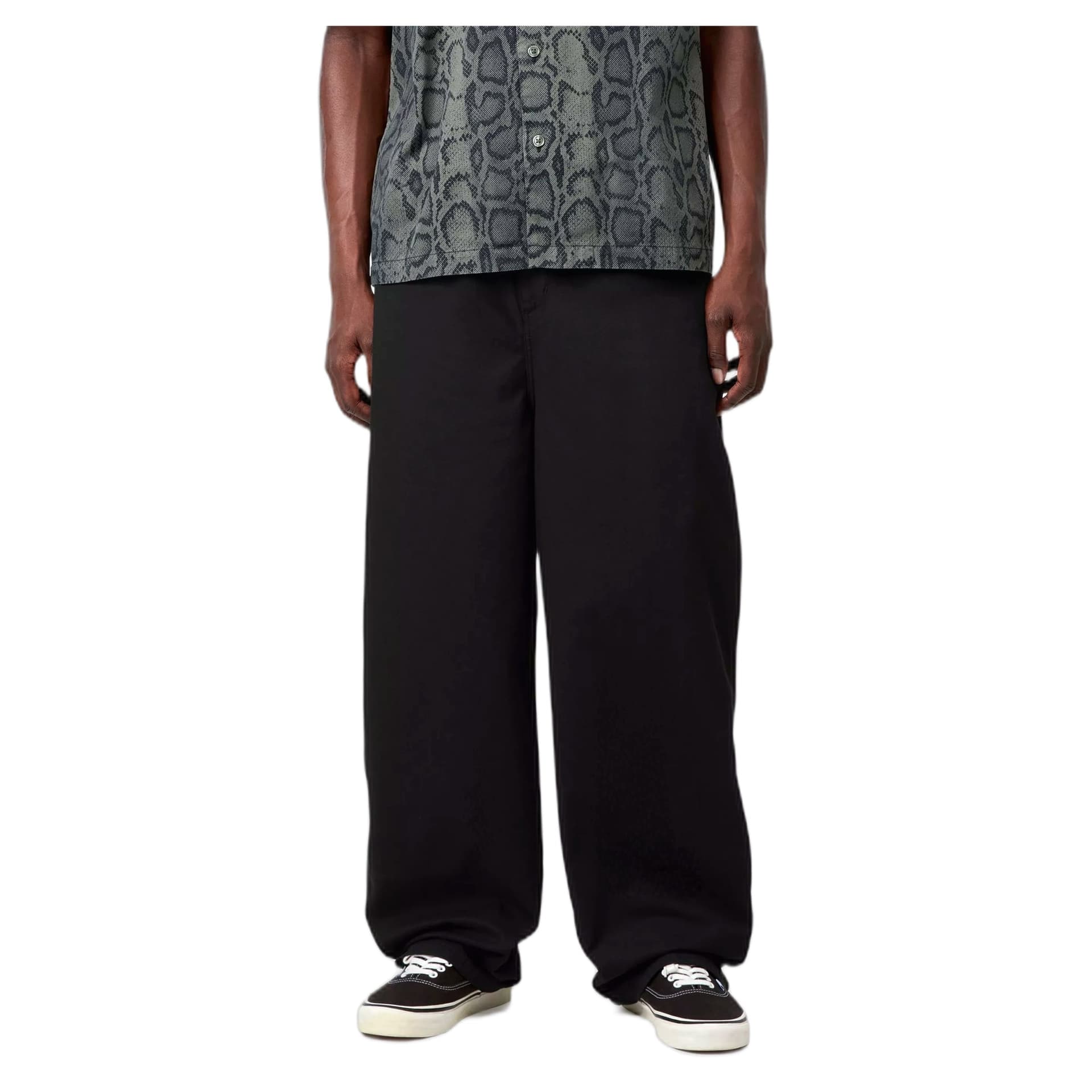 CARHARTT WIP pantaloni carhartt wip holden pant - black garment dyed - 6