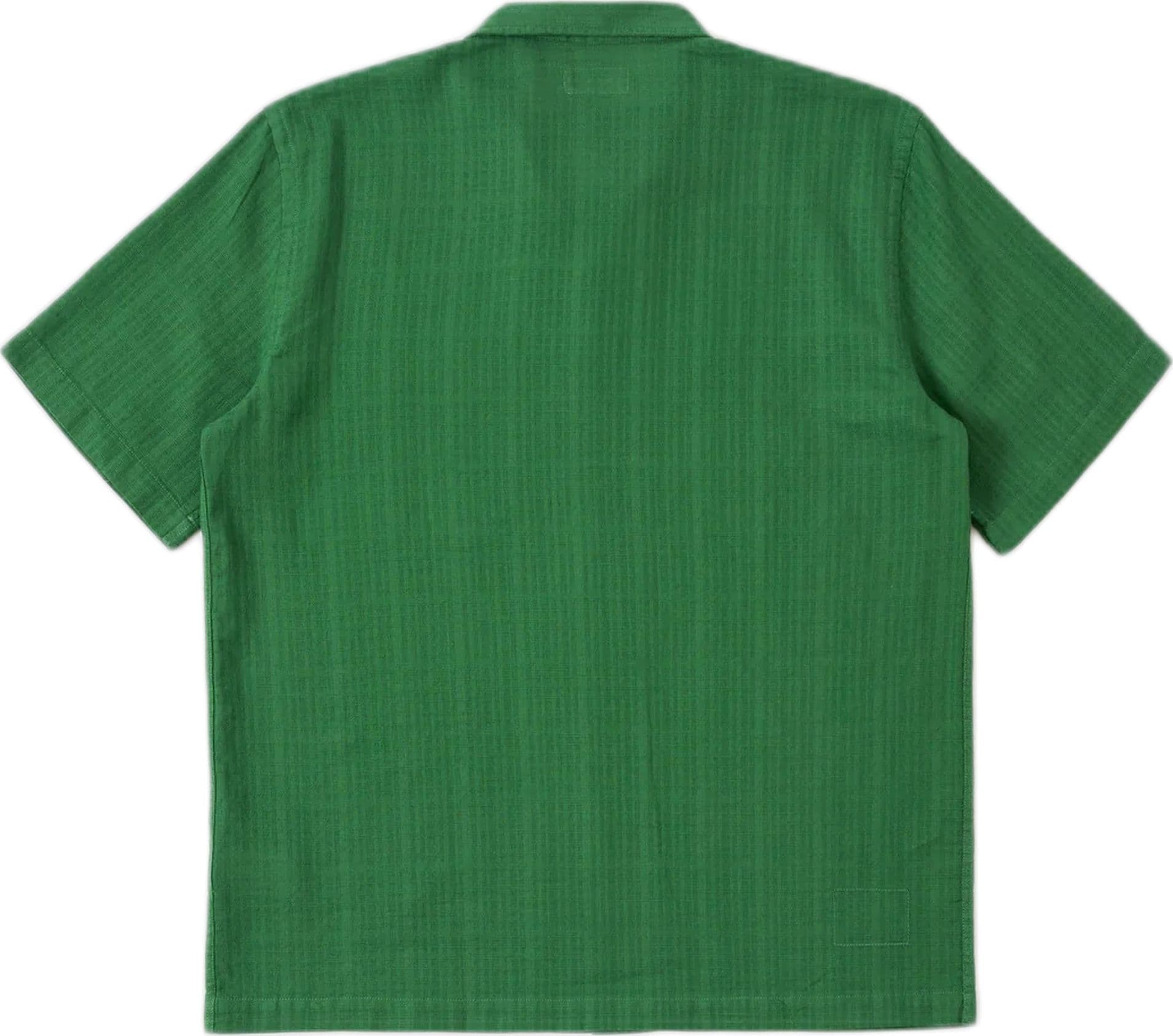 UNIVERSAL WORKS camicia universal works road shirt letts cotton - green - 5