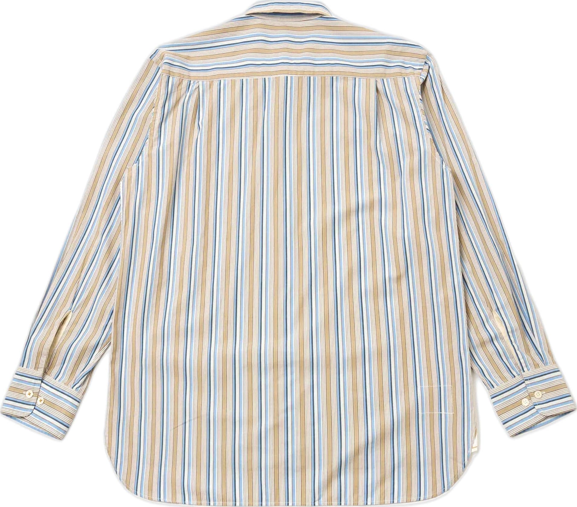 UNIVERSAL WORKS camivcia universal works square pocket shirt pop multi stripe - multi - 4