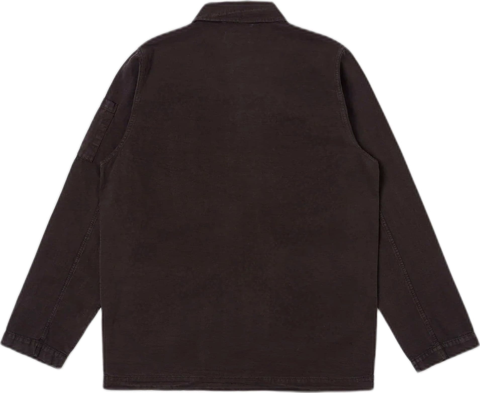 UNIVERSAL WORKS giacca universal works coverall jacket lyo linen mix - licorice - 4