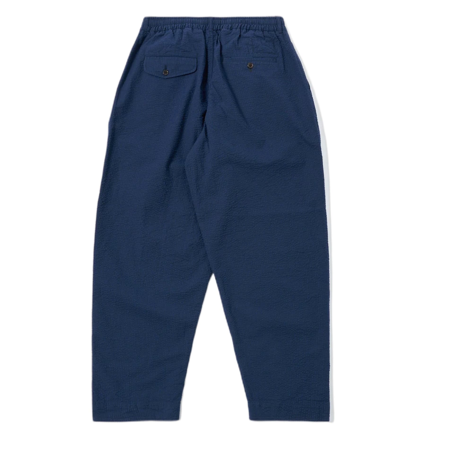UNIVERSAL WORKS pantaloni universal works oxford pant derby stripe - navy - 4