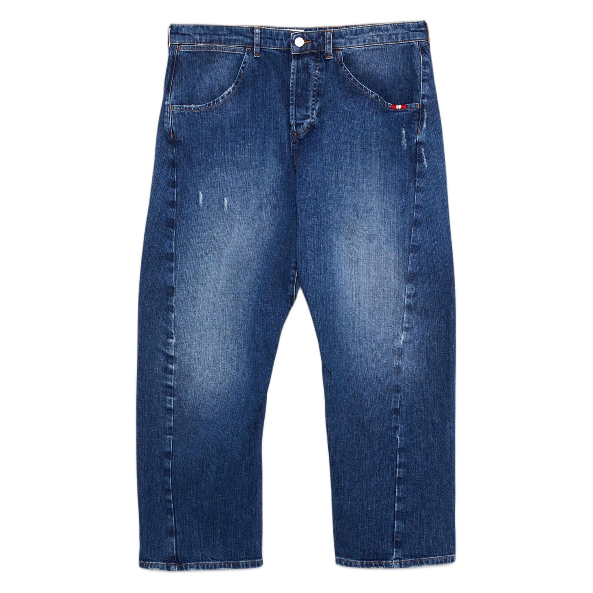 AMISH jeans amish twist slub denim rush - denim