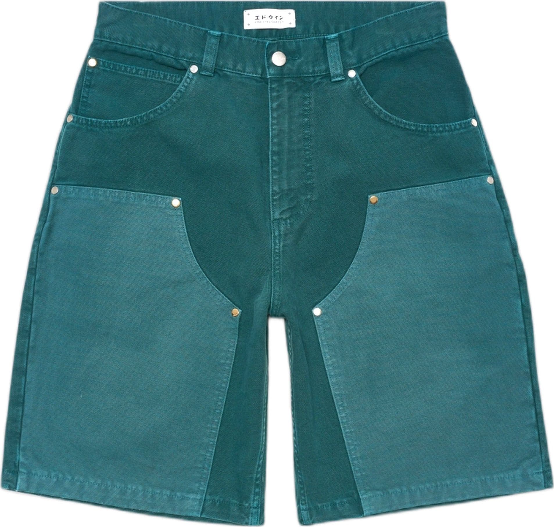 EDWIN bermuda edwin double knee worker short - mediterranea - 6
