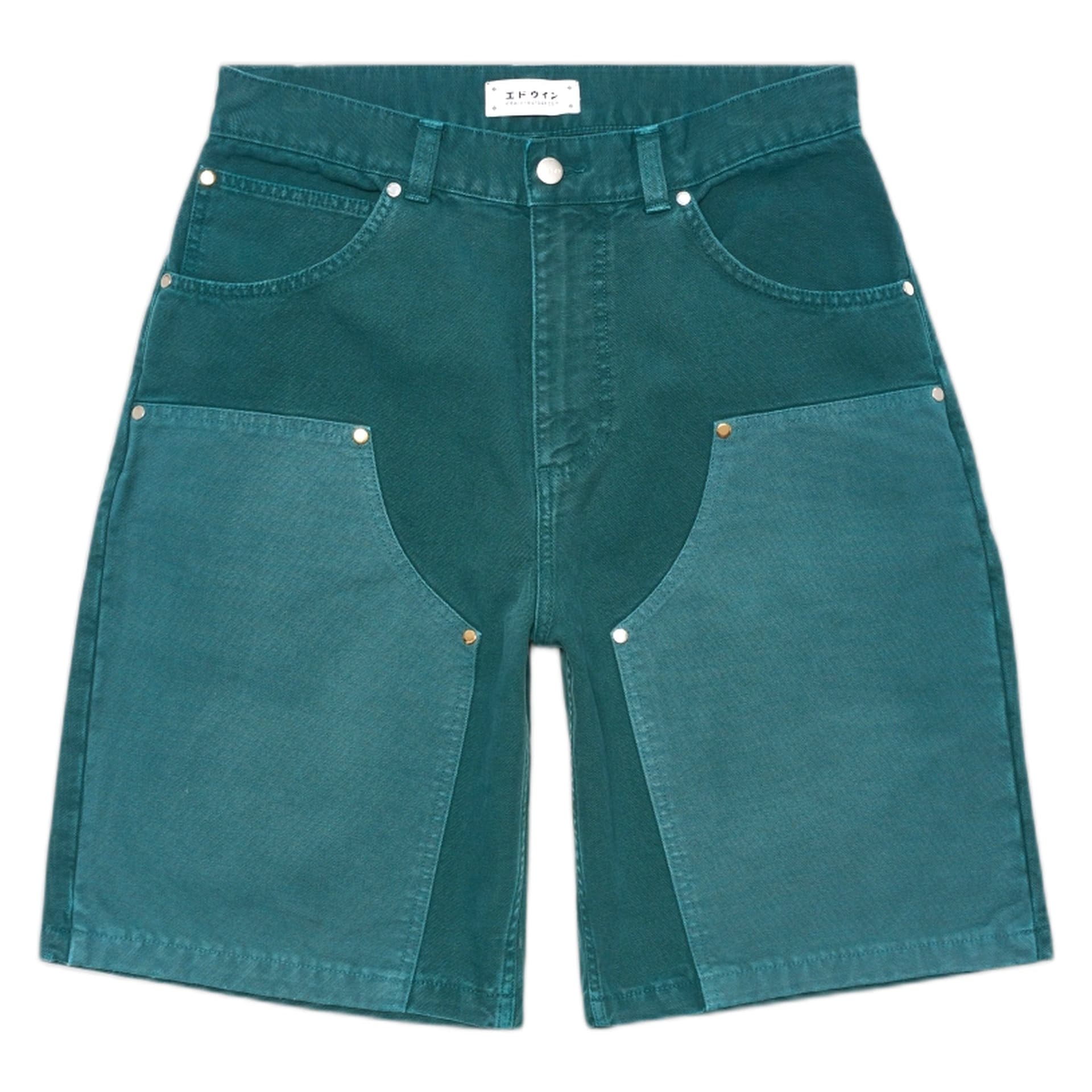 EDWIN bermuda edwin double knee worker short - mediterranea - 6