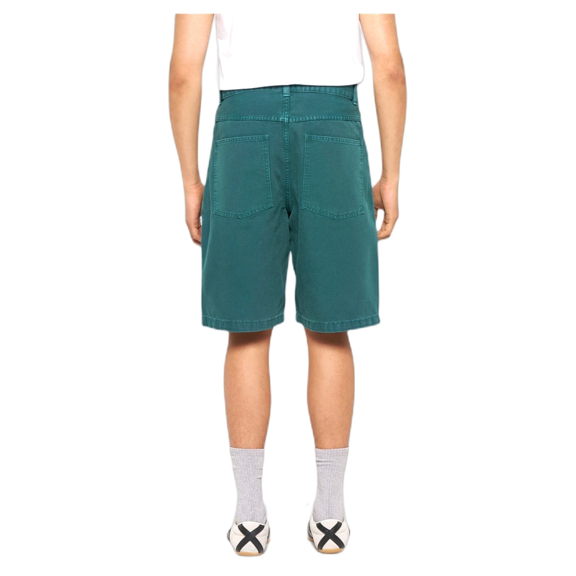 EDWIN bermuda edwin double knee worker short - mediterranea - 4