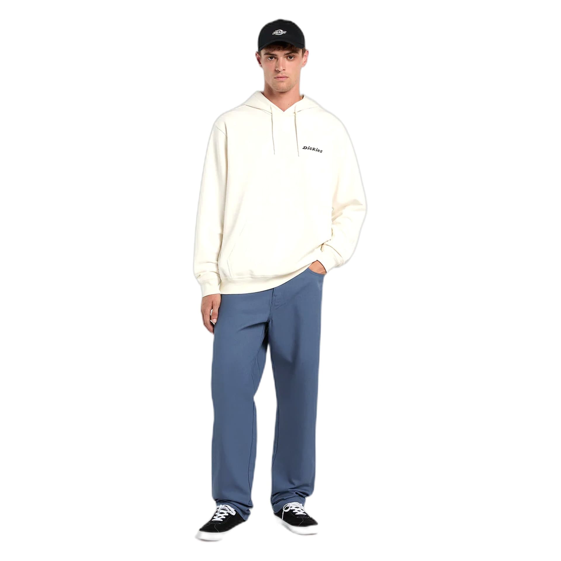 DICKIES felpa dickies loretto hoodie - ecru - 3