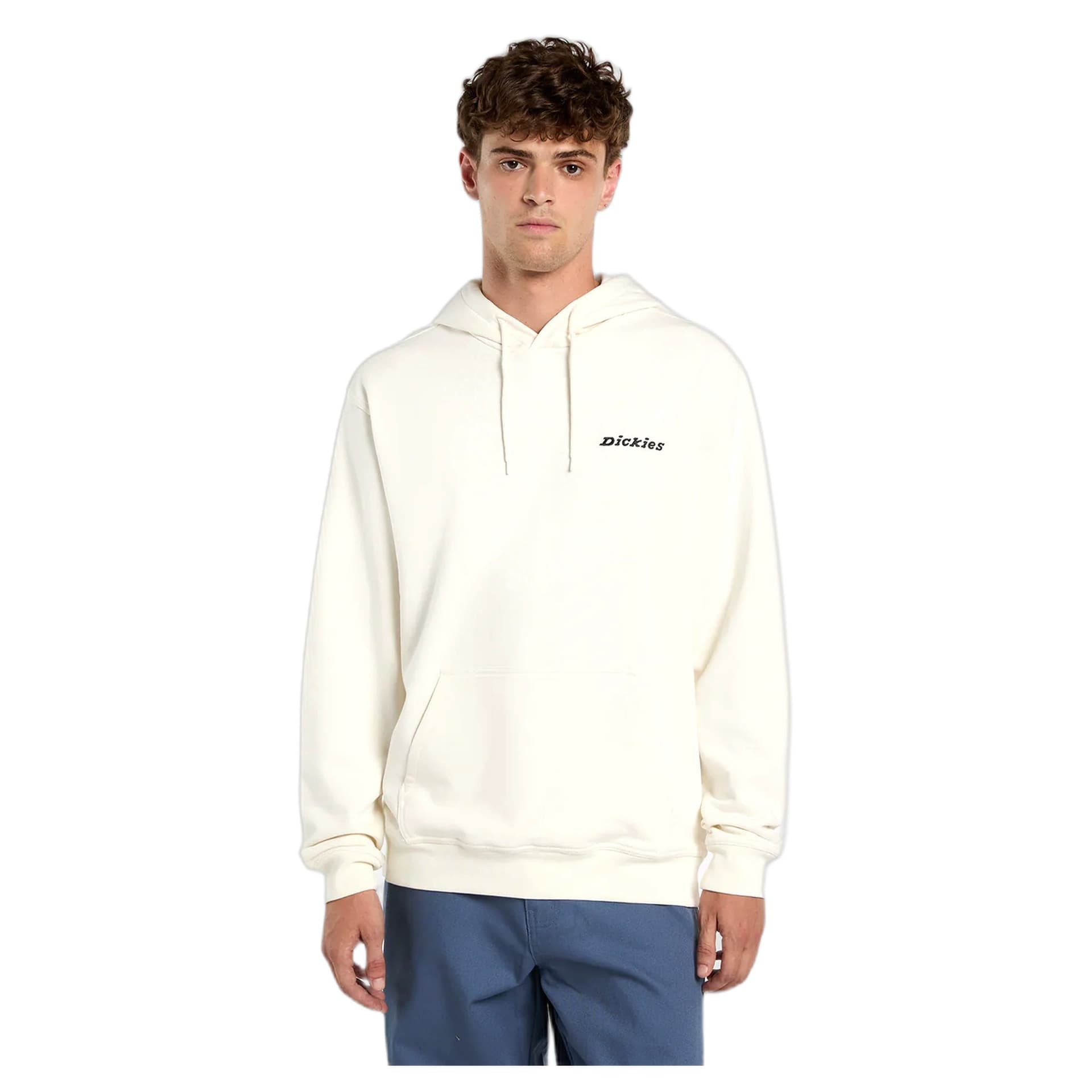 DICKIES felpa dickies loretto hoodie - ecru - 4