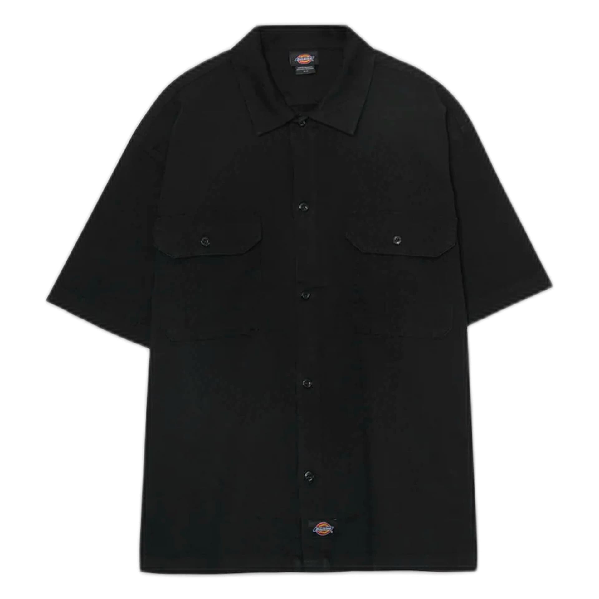 DICKIES camicia dickies 247 gd work shirt ss - black - 3