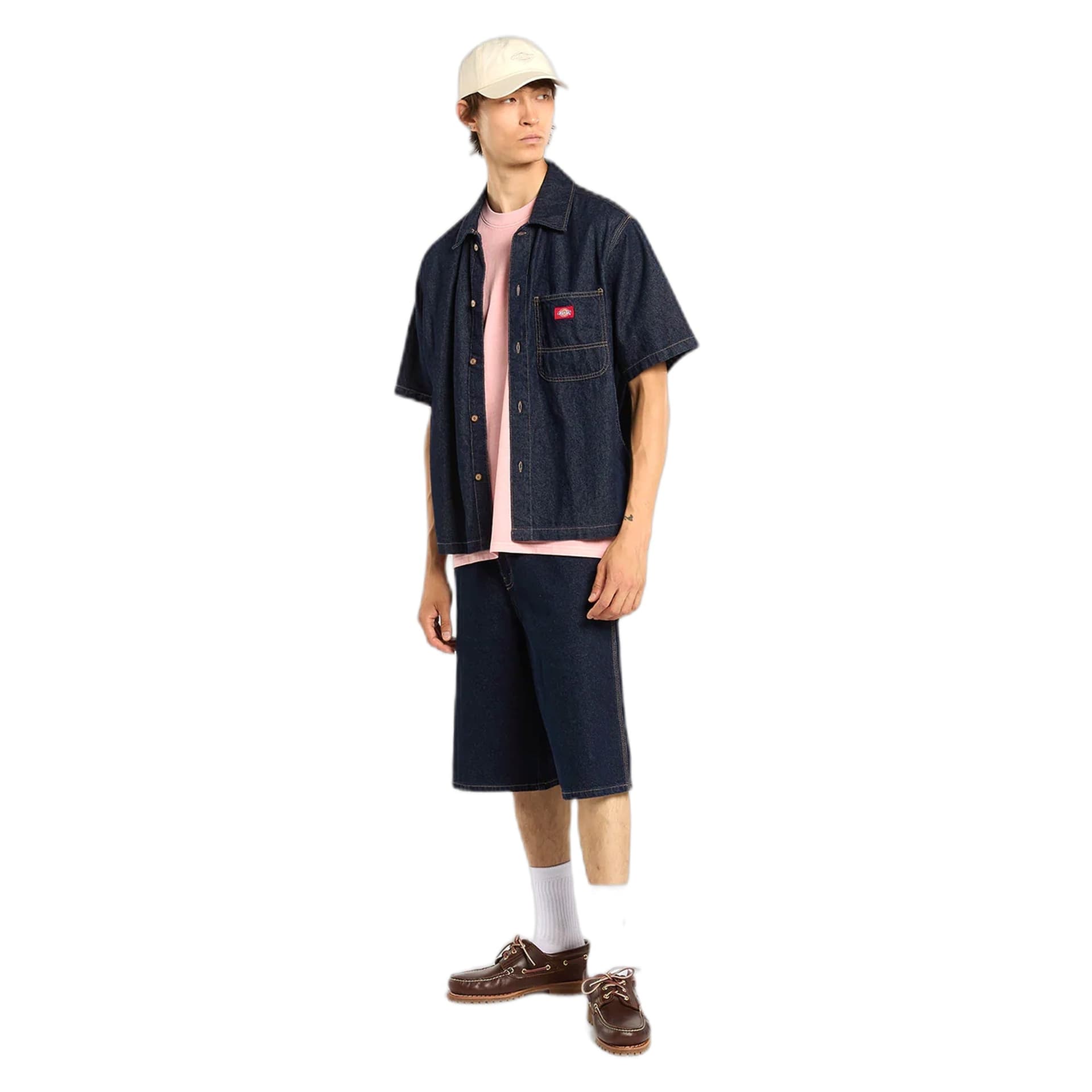 DICKIES bermuda dickies 958 13 inch loose short jeans - rinsed - 4