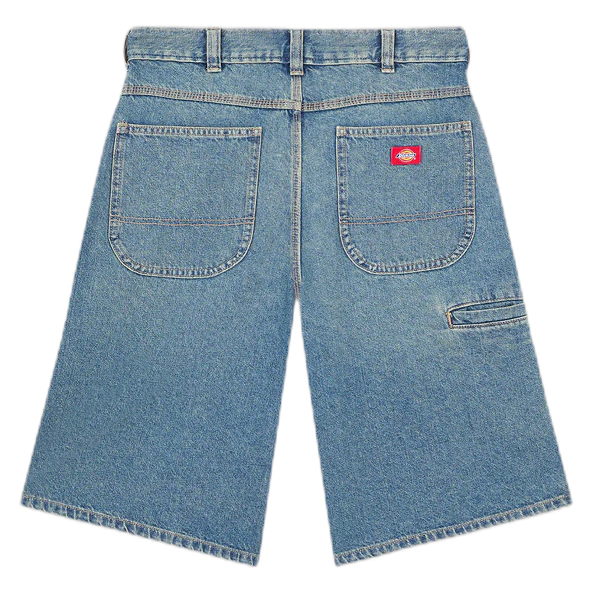 DICKIES bermuda dickies 958 13 inch loose short jeans - khaki tinted blue - 7