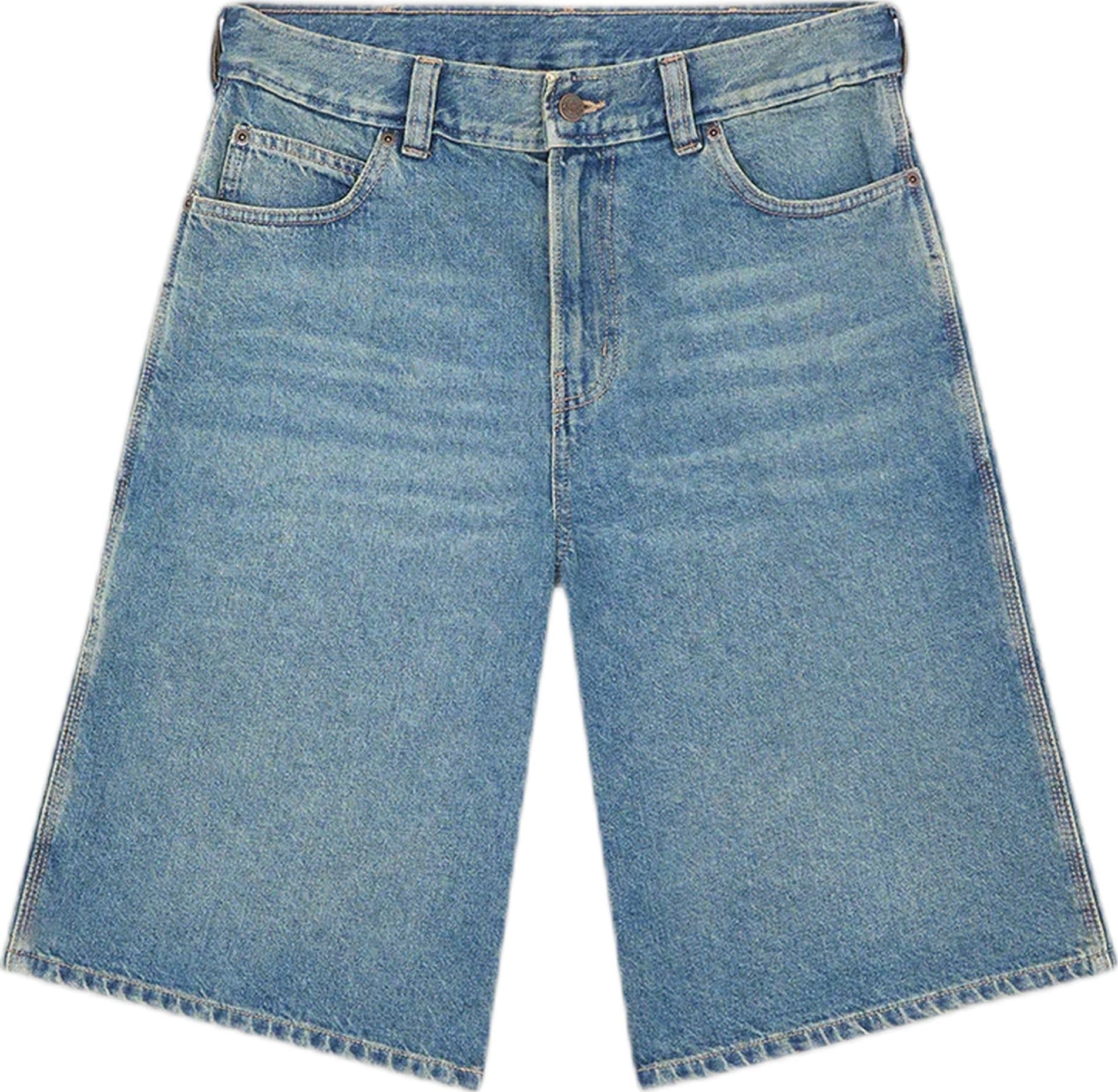 DICKIES bermuda dickies 958 13 inch loose short jeans - khaki tinted blue - 2