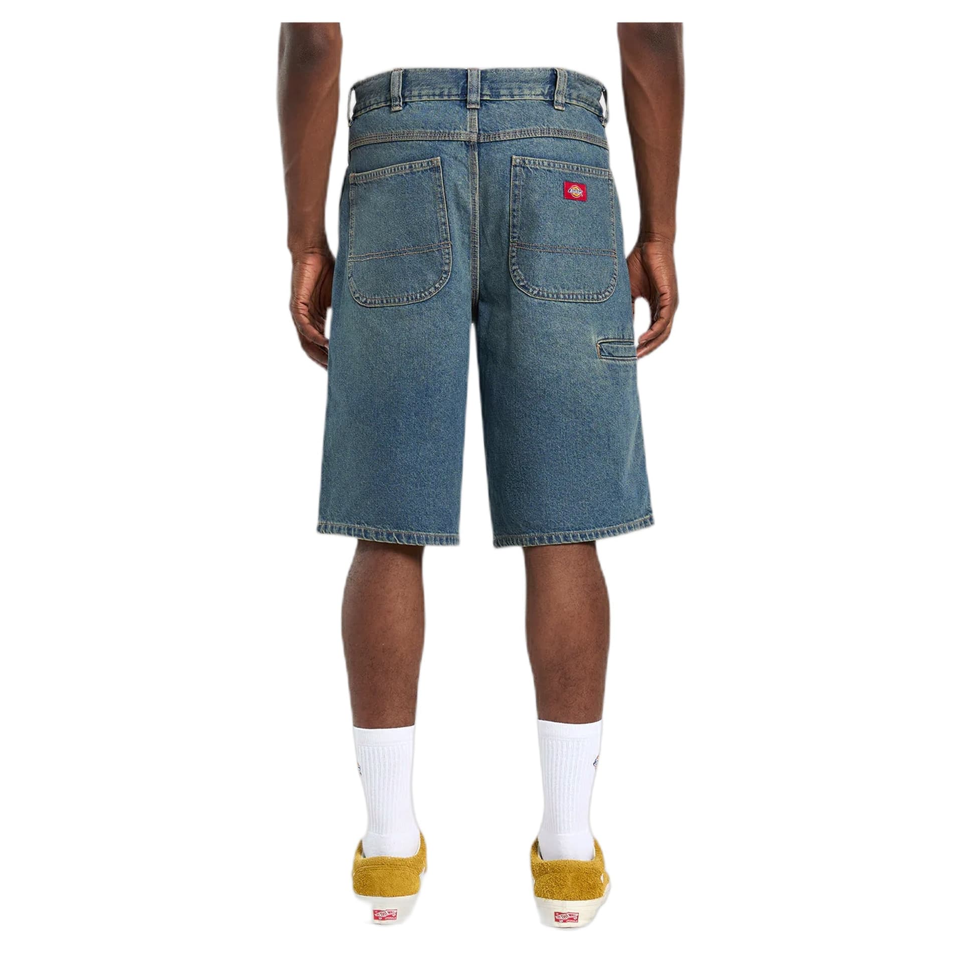 DICKIES bermuda dickies 958 13 inch loose short jeans - khaki tinted blue - 5
