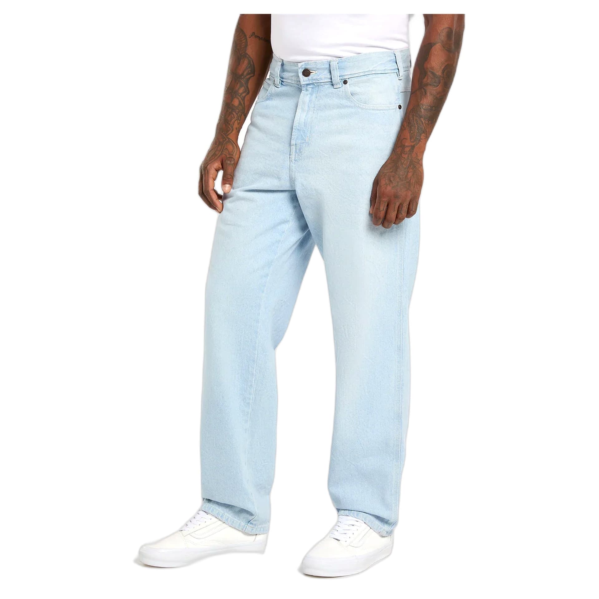 DICKIES jeans dickies 958 baggy taper work jeans - fog blue - 3
