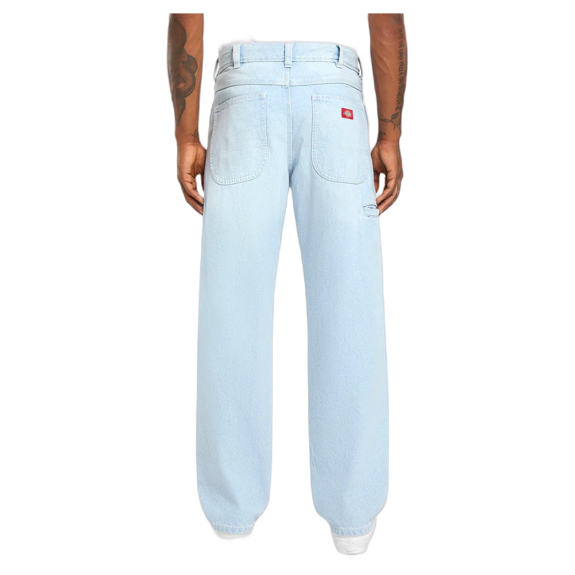 DICKIES jeans dickies 958 baggy taper work jeans - fog blue - 5