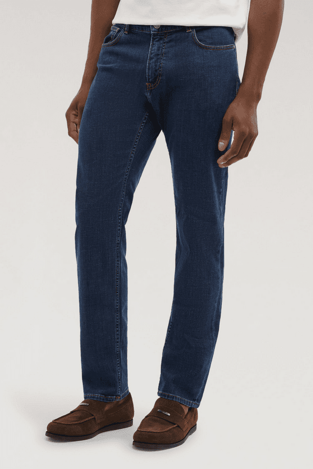 TRUSSARDI jeans close fit uomo blue - 2