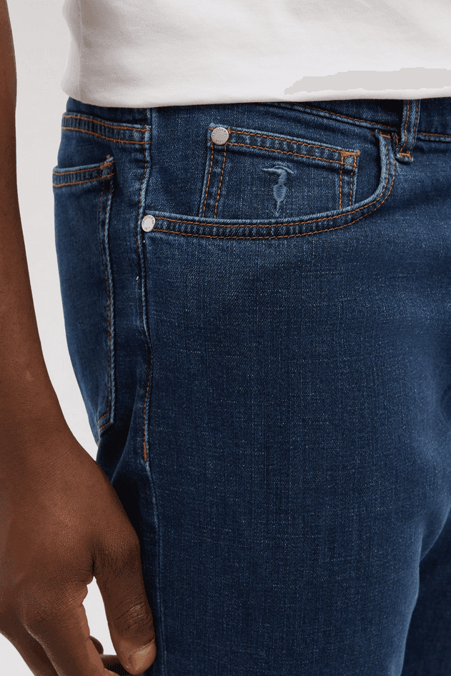 TRUSSARDI jeans close fit uomo blue - 3