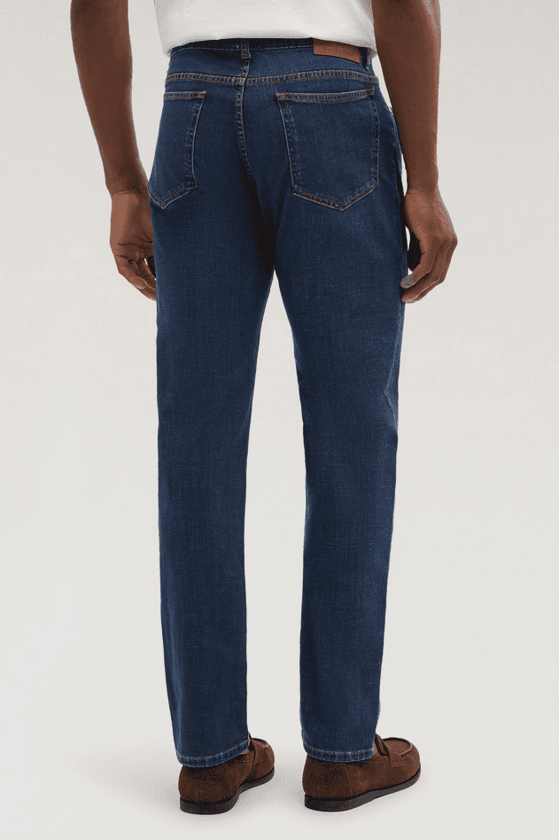 TRUSSARDI jeans close fit uomo blue - 4