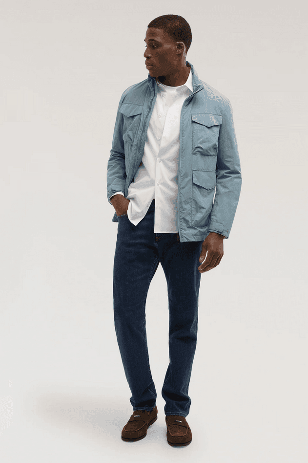 TRUSSARDI jeans close fit uomo blue - 5