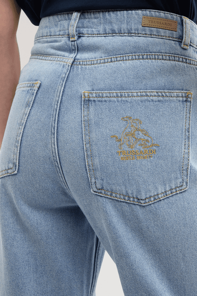 TRUSSARDI jeans donna light blue - 4