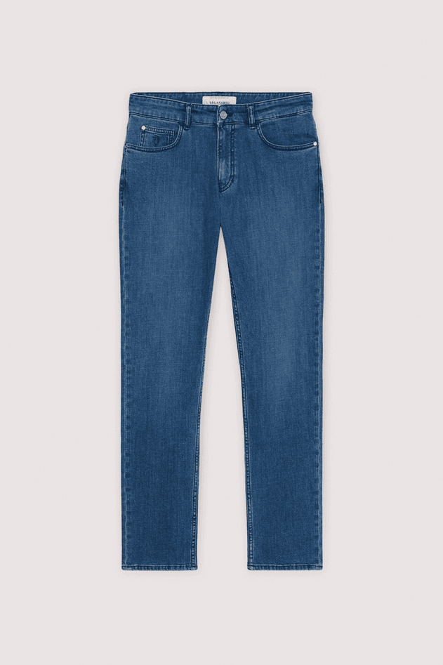 TRUSSARDI jeans slim fit uomo blue - 6
