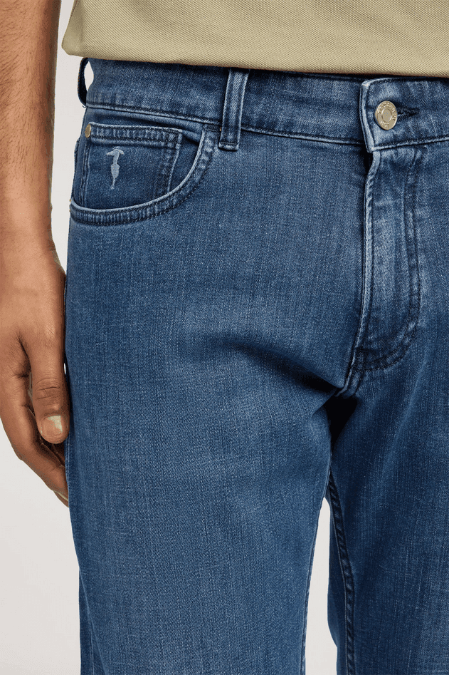 TRUSSARDI jeans slim fit uomo blue - 3