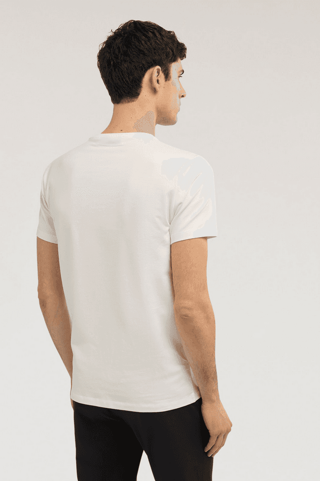 TRUSSARDI t-shirt uomo bianco - 4