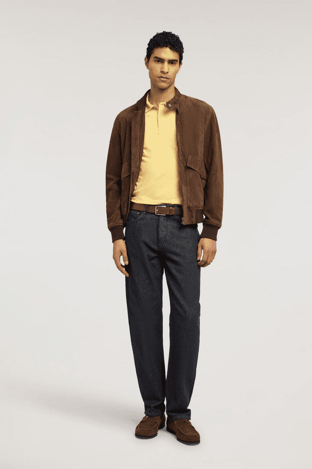 TRUSSARDI polo slim fit uomo giallo - 5