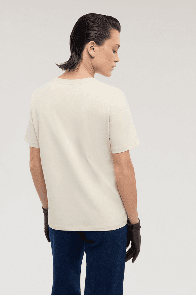 TRUSSARDI t-shirt donna beige - 4