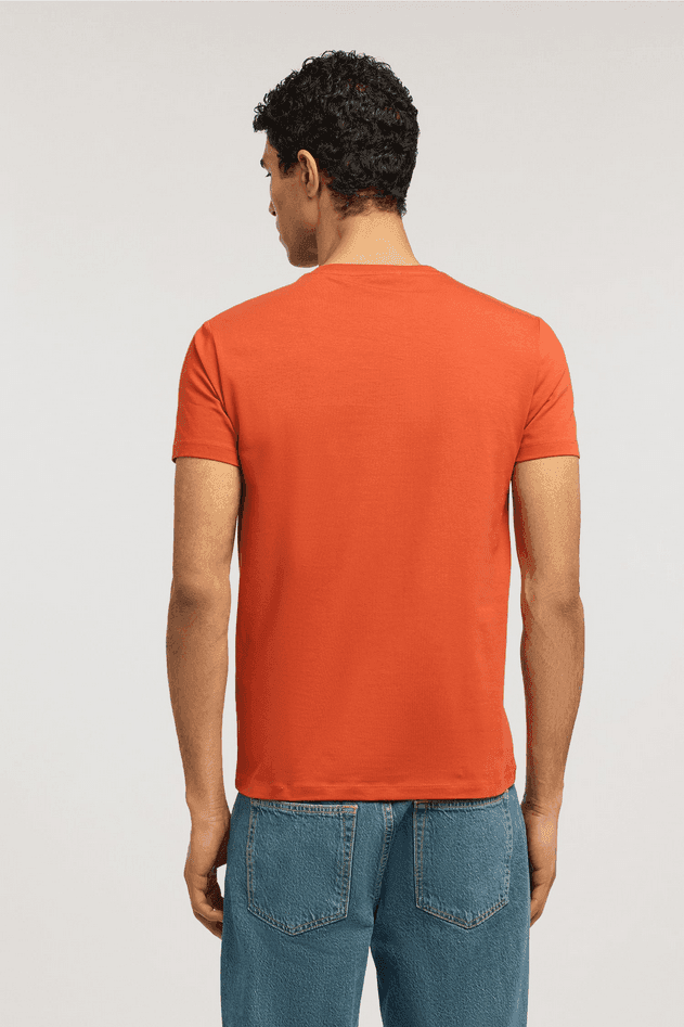 TRUSSARDI t-shirt uomo rosso - 4