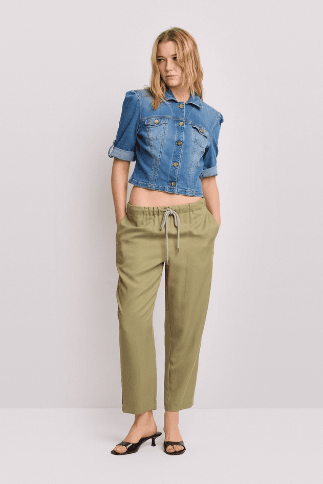 KOCCA giubbotto in denim donna blu - 5