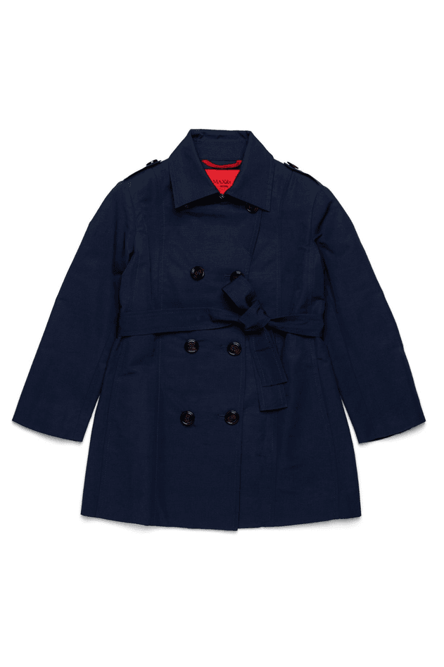 MAX&amp;CO KIDS trench bambina blu eclisse - 5