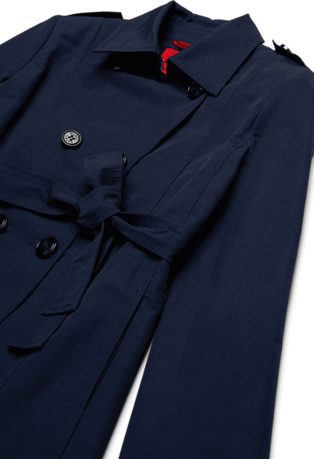 MAX&amp;CO KIDS trench bambina blu eclisse - 2