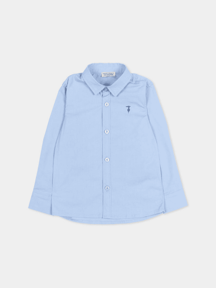 TRUSSARDI camicia bambino blue - 3