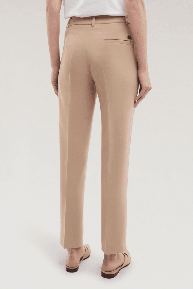 TRUSSARDI pantalone a sigaretta donna beige - 3