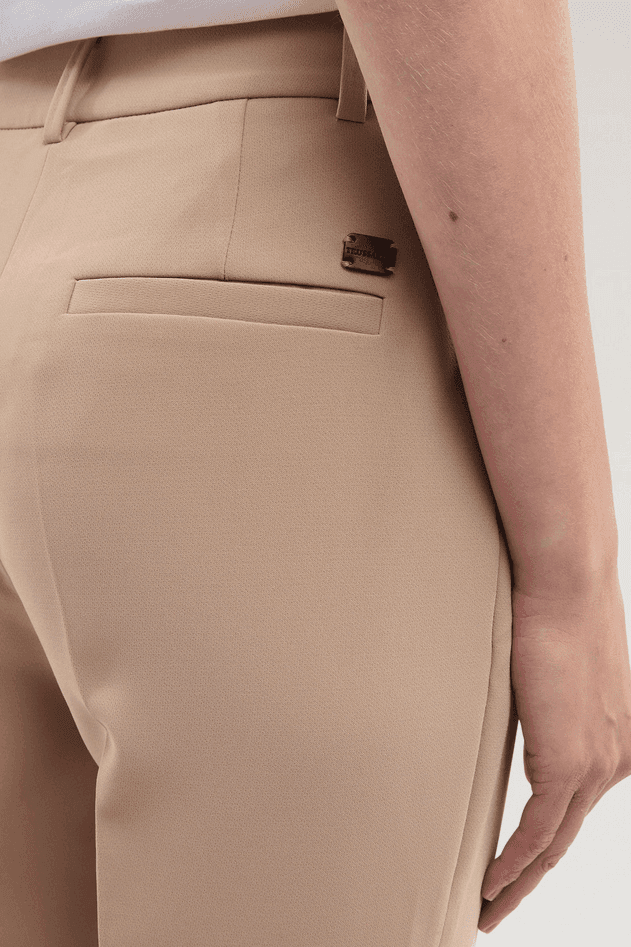 TRUSSARDI pantalone a sigaretta donna beige - 4