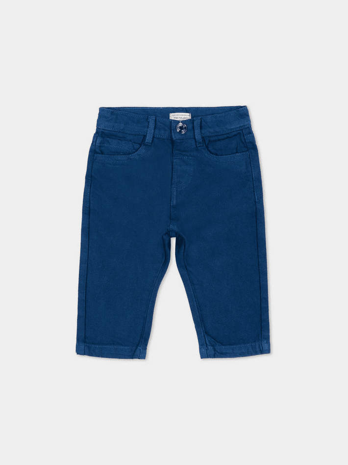 TRUSSARDI pantalone bambino blue - 3