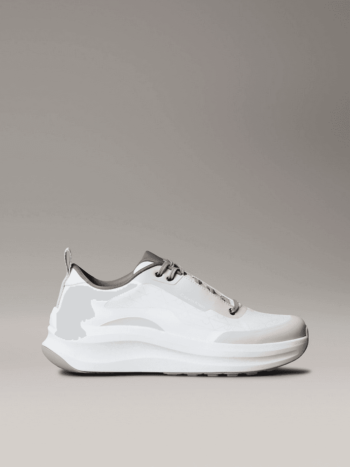 calvin klein sneakers uomo bianco-grigio - 7