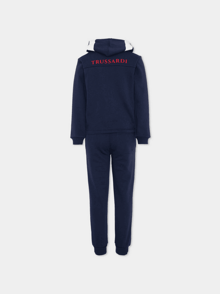 TRUSSARDI tuta bambino blue - 2