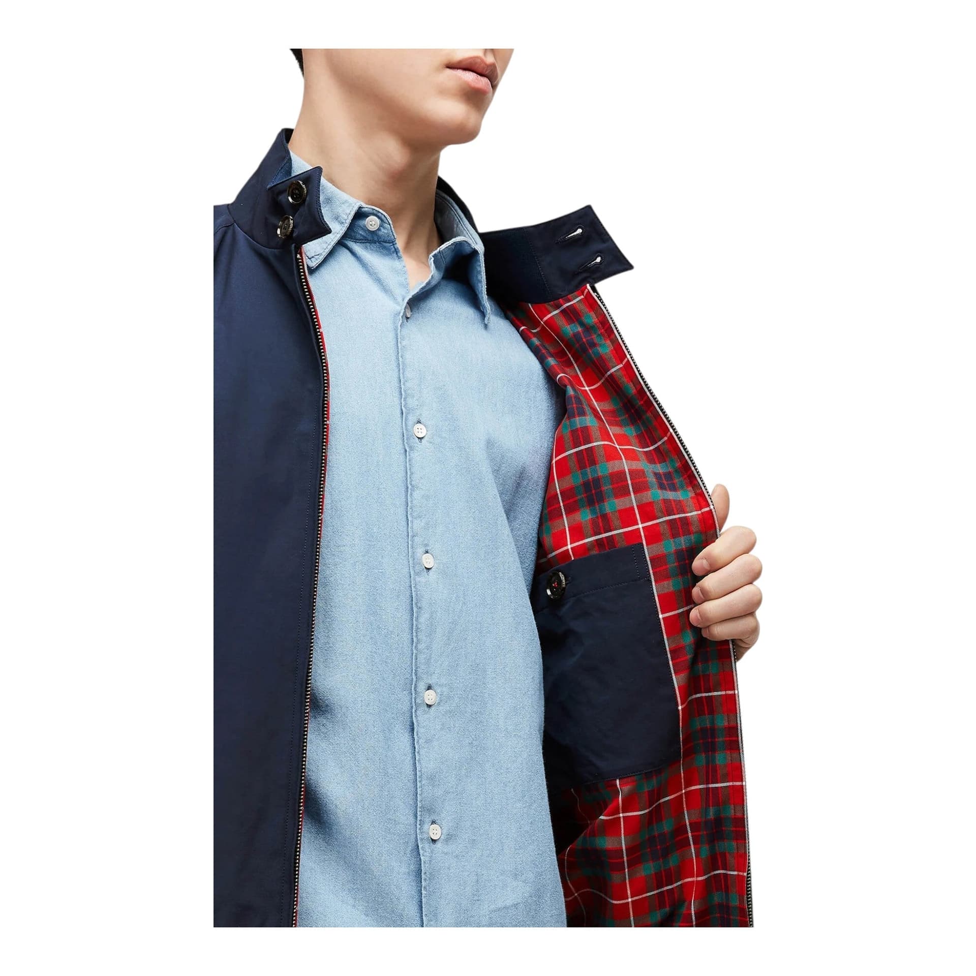 BARACUTA giacca baracuta g9 harrington - navy - 4