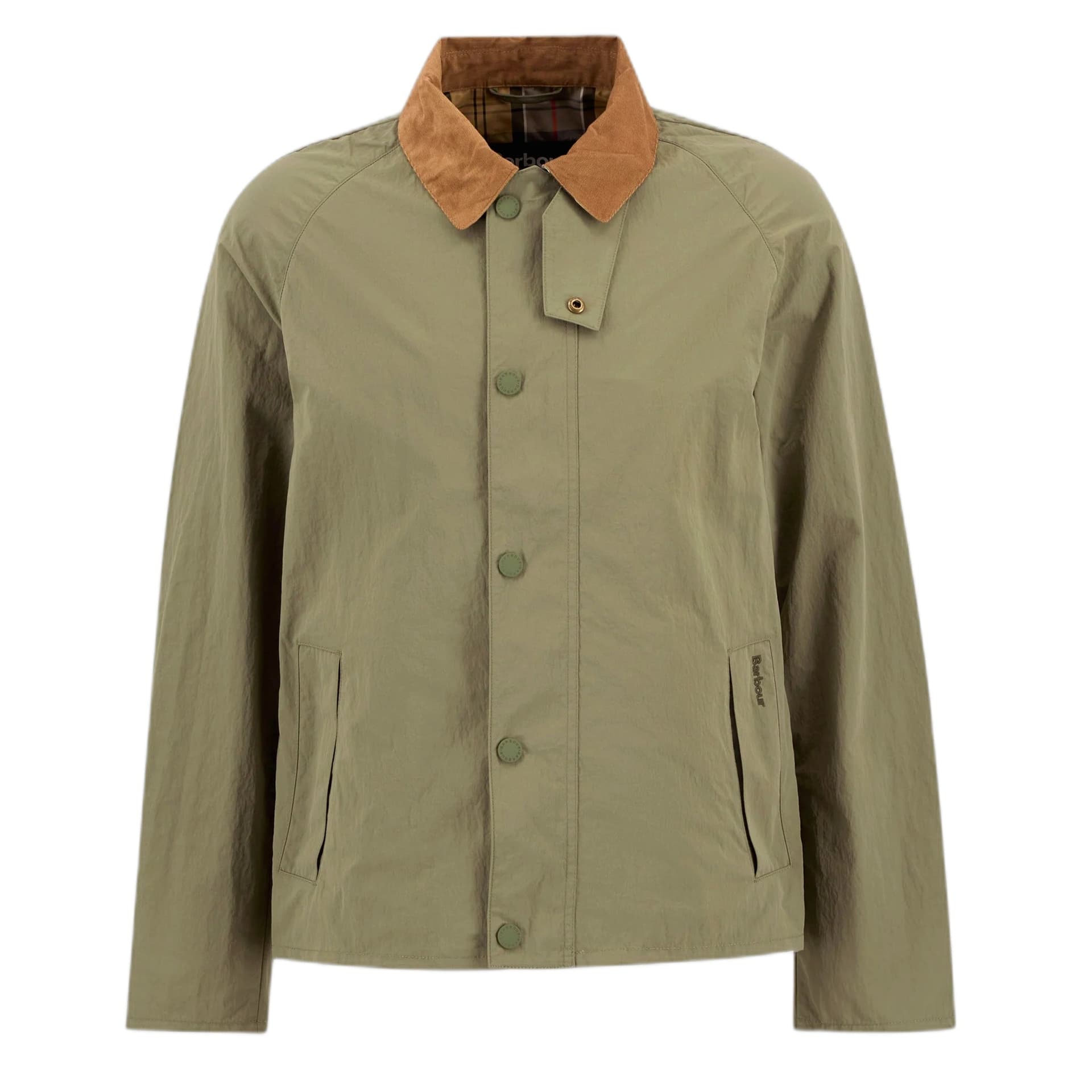 BARBOUR giacca barbour tracker showerproof jacket - dusty olive - 7