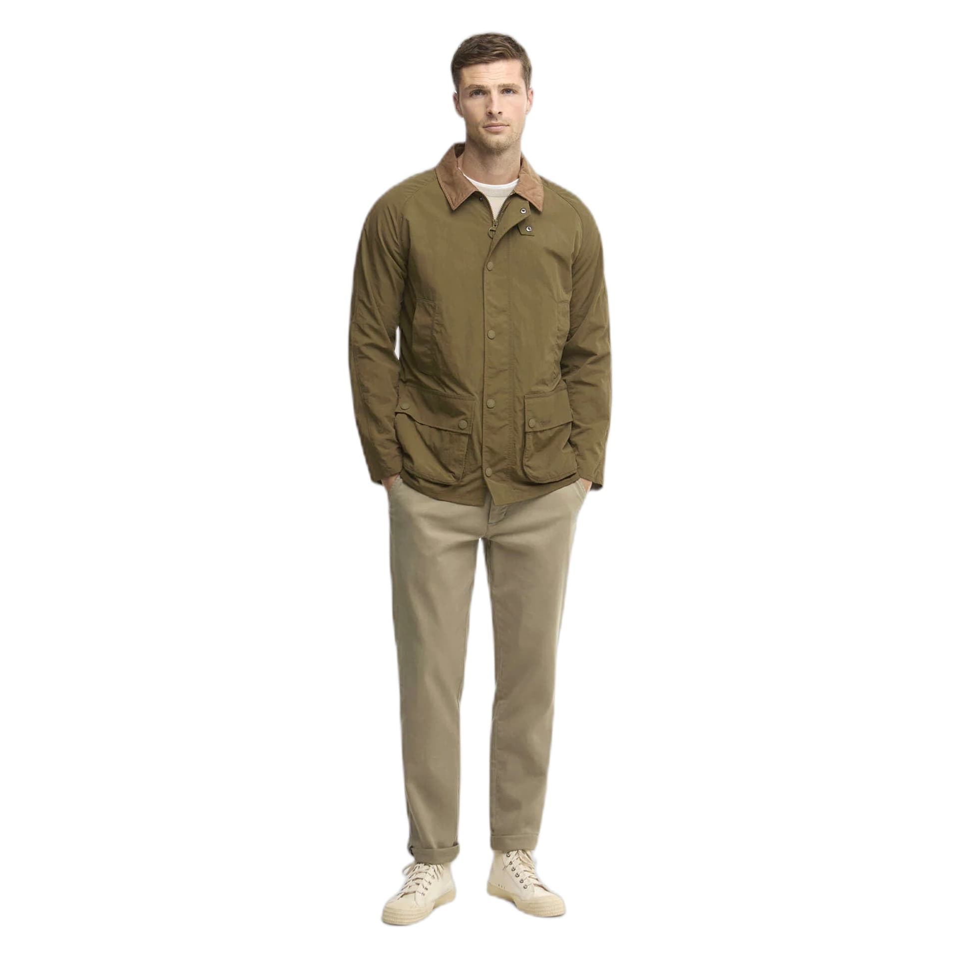 BARBOUR giacca barbour ashby showerproof - beech - 3