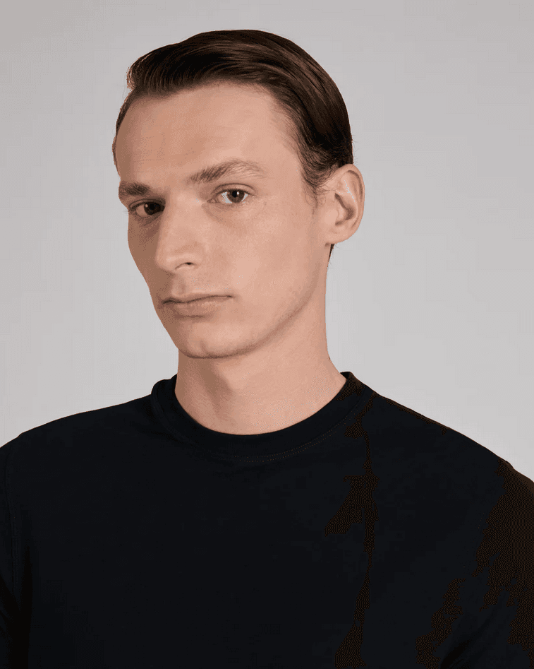 Zanone t-shirt uomo blue navy - 3