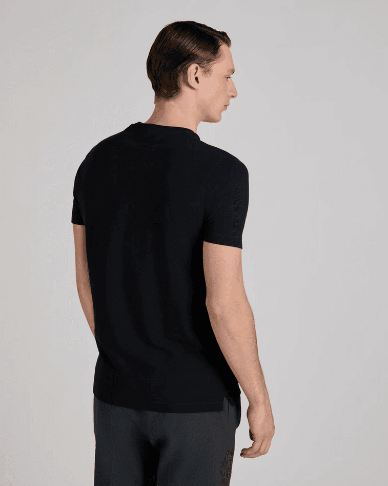 Zanone t-shirt uomo blue navy - 4