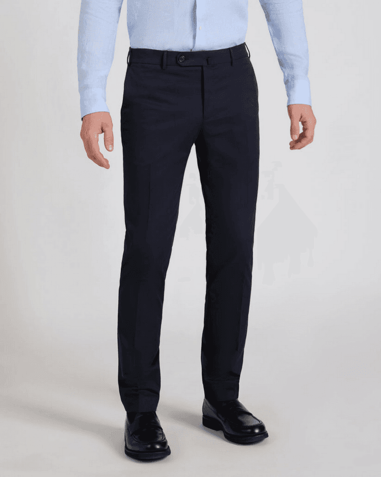 Incotex pantalone uomo blu scuro - 2