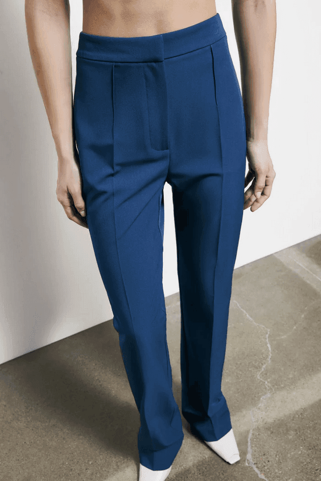 PATRIZIA PEPE pantalone in viscosa donna blue - 2