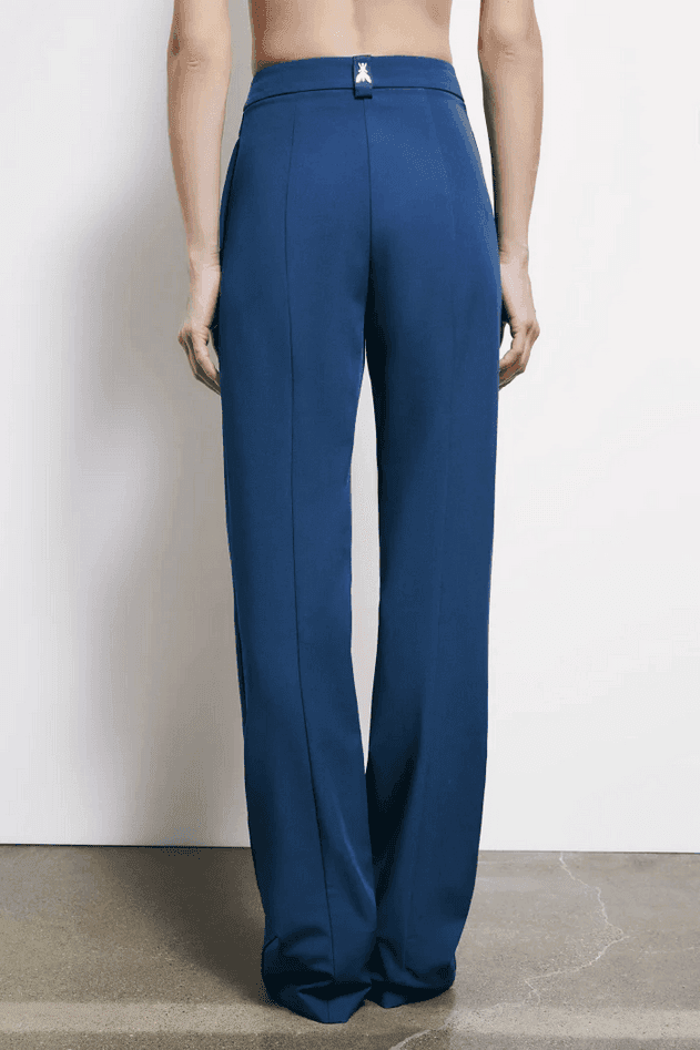 PATRIZIA PEPE pantalone in viscosa donna blue - 4