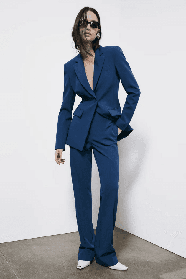 PATRIZIA PEPE pantalone in viscosa donna blue - 5