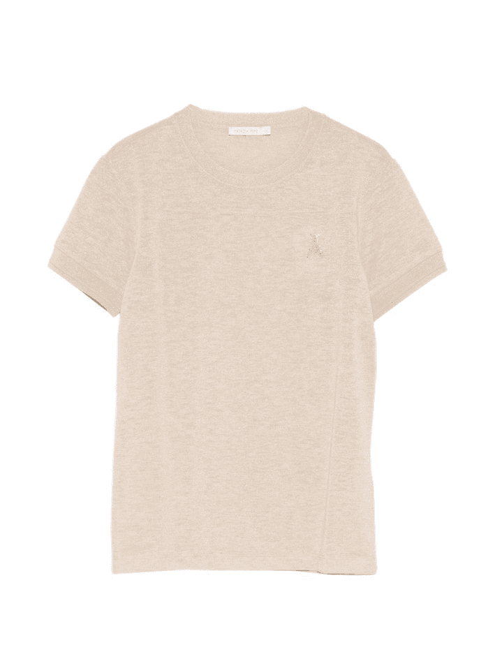 PATRIZIA PEPE t-shirt donna beige - 3