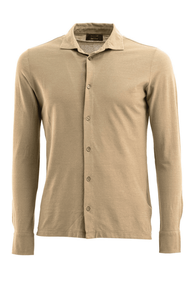 Zanone camicia uomo beige - 3