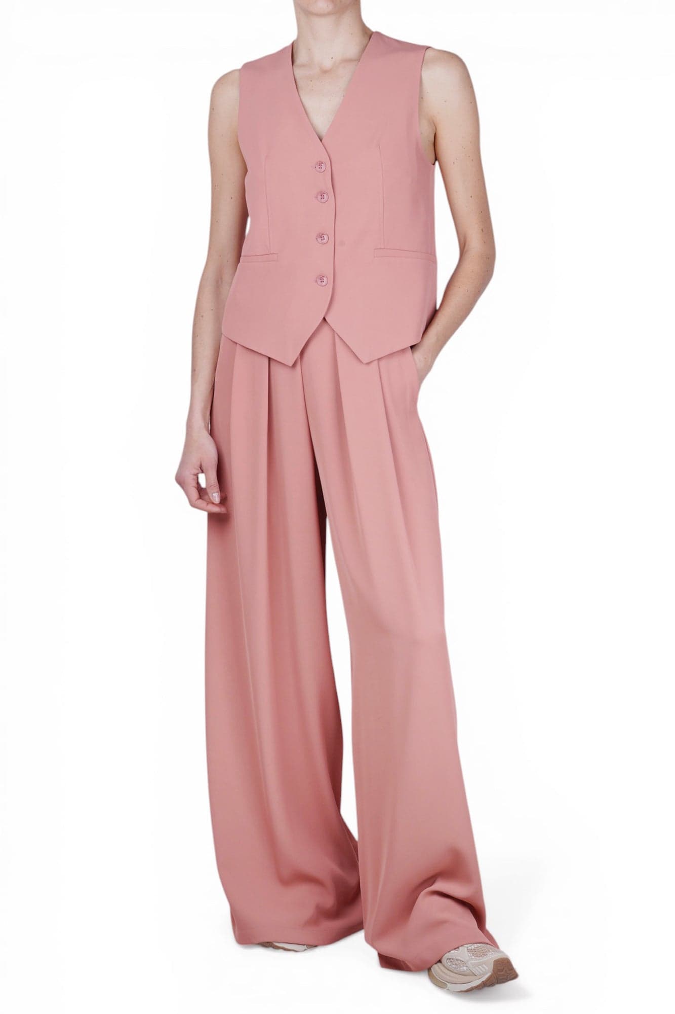 SO ALLURE So Allure - Pantalone - 470054 - Rosa antico - 2